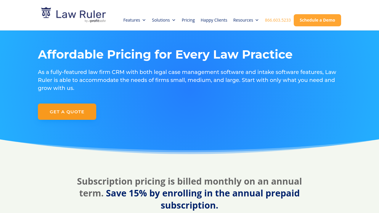 Law Ruler Software